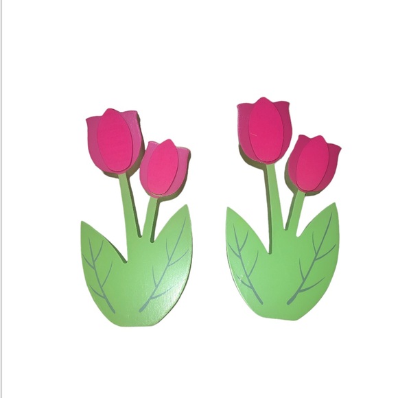 Other - Set of 2 Tulip Decor